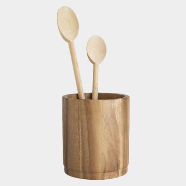 Acacia Utensil Holder