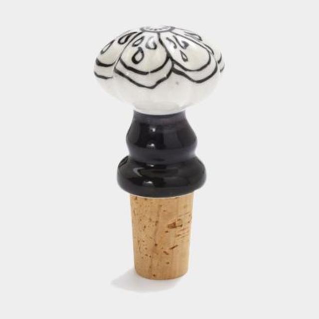 White Ceramic Bottle Stopper