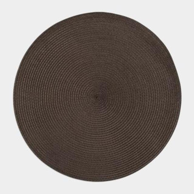 Espresso Round Woven Placemat