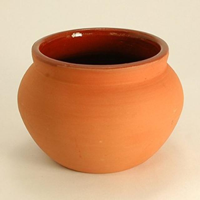 Indian Clay Biriyani Pot