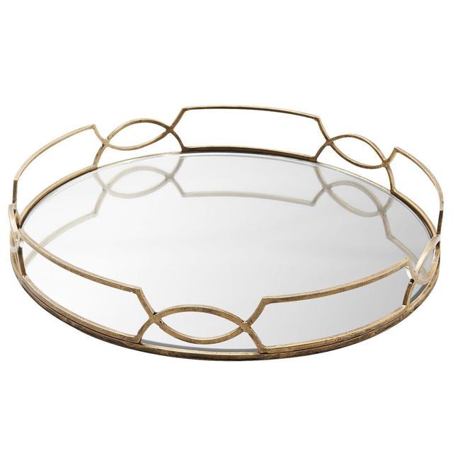 Elana Mirrored Tray