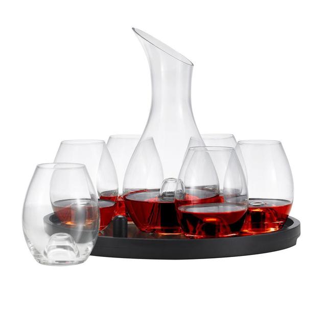 Sommelier Decanter & Wine Glass Set of 8