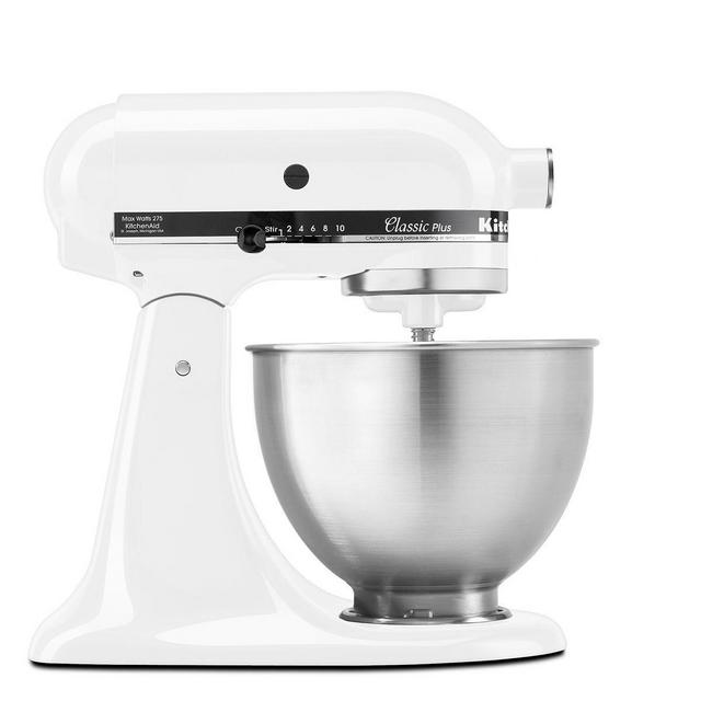 KitchenAid® KSM75 Classic Plus™ 4.5-qt. Stand Mixer, White