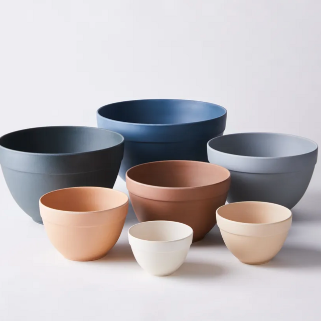 Bamboo 7-Piece Nested Mixing Bowl Set