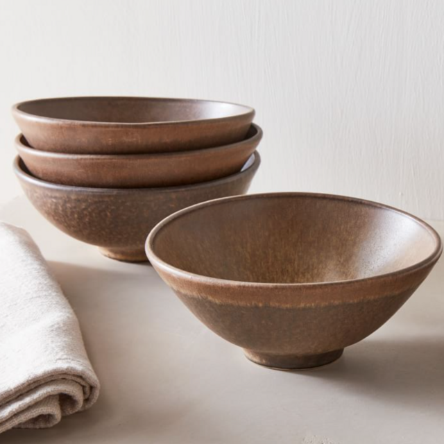 Kanto Stoneware Small Bowl, Set of 4