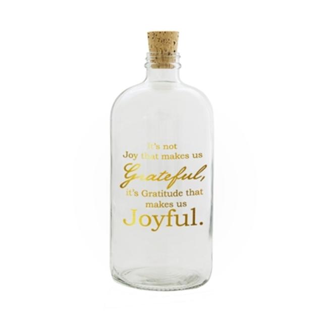 Joyful Apothecary Jar