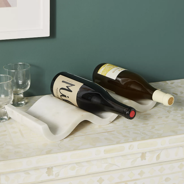 Robin Marble Wine Holder