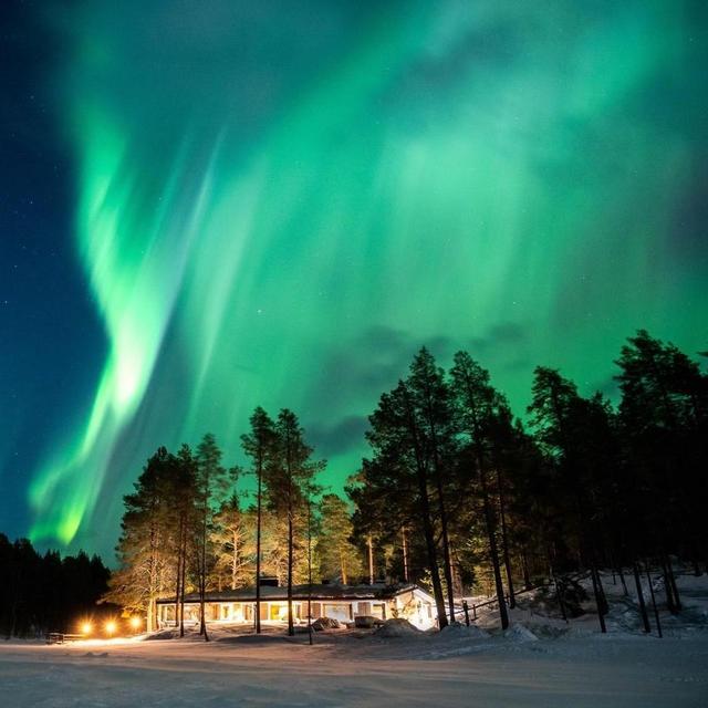 Excursión a las Auroras Boreales en Laponia