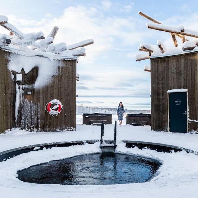 Experiencia de Sauna Tradicional y Baño Helado en Rovaniemi