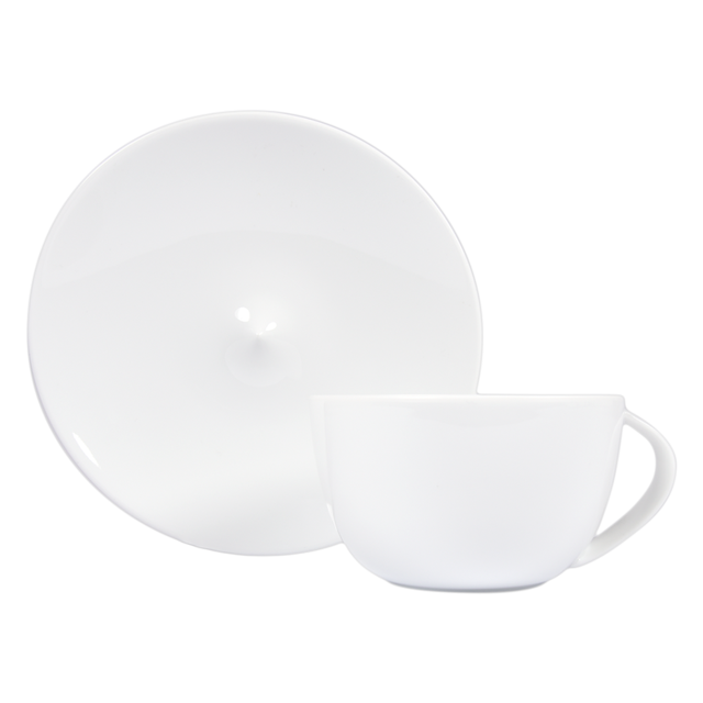 BULLE Tea cup and saucer 7 oz -  set of 4