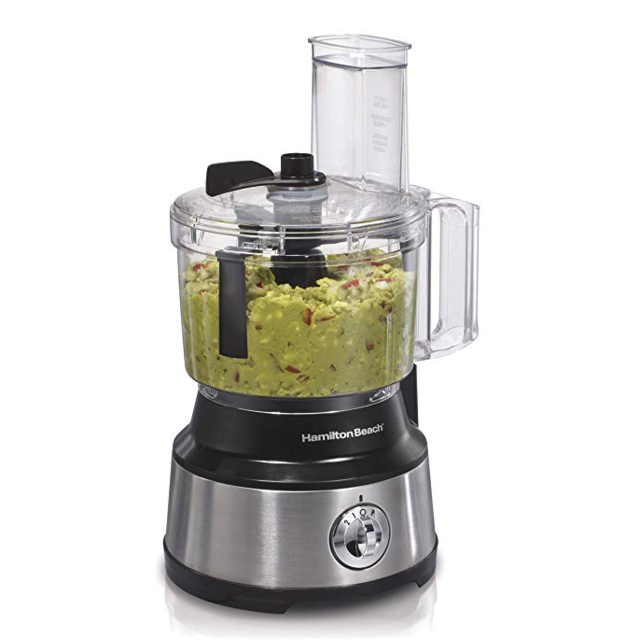Hamilton Beach (70730) Food Processor & Vegetable Chopper with Bowl Scraper, 10 Cup, Electric