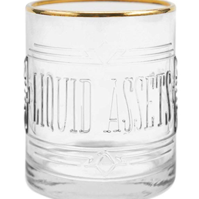 Liquid asset whiskey glasses