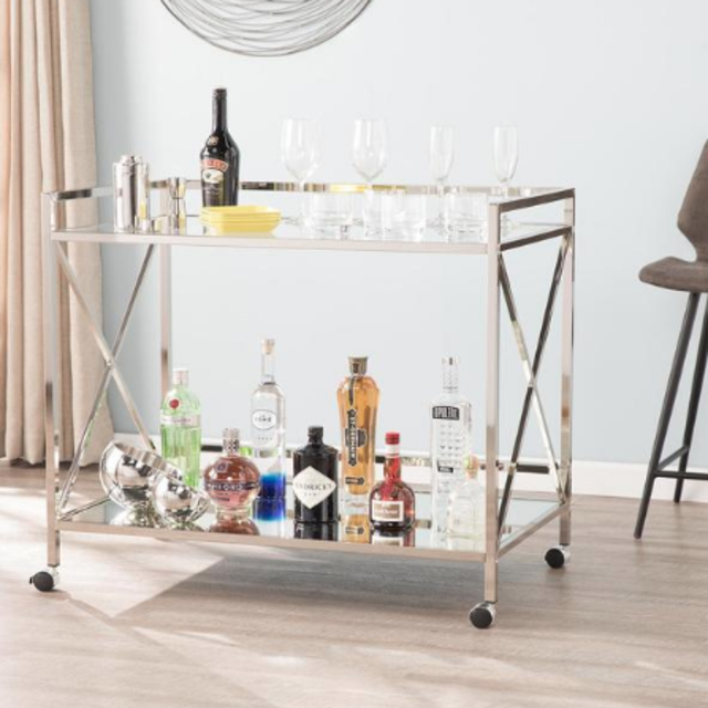 International Luxe Bar Cart