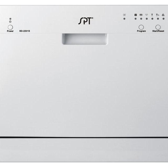 SPT Countertop Dishwasher, Silver