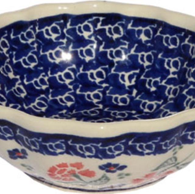 Polish Pottery Dipping Bowl