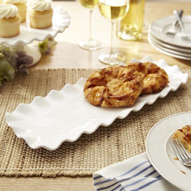Scalloped Treat Platter
