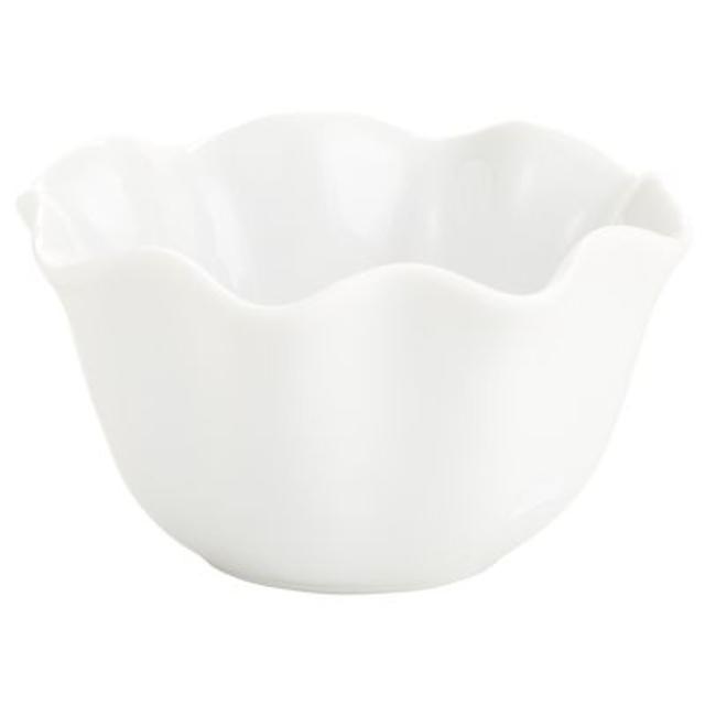 Scalloped Porcelain Bowl