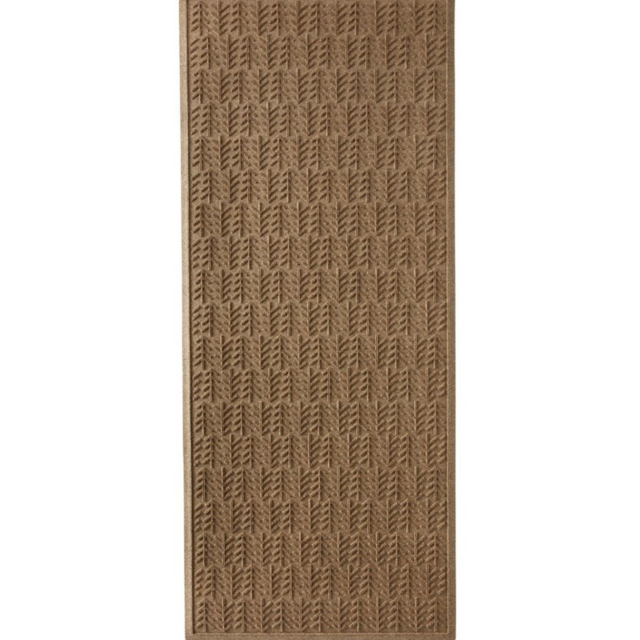 Everyspace Recycled Waterhog Runner, Trees (camel color)