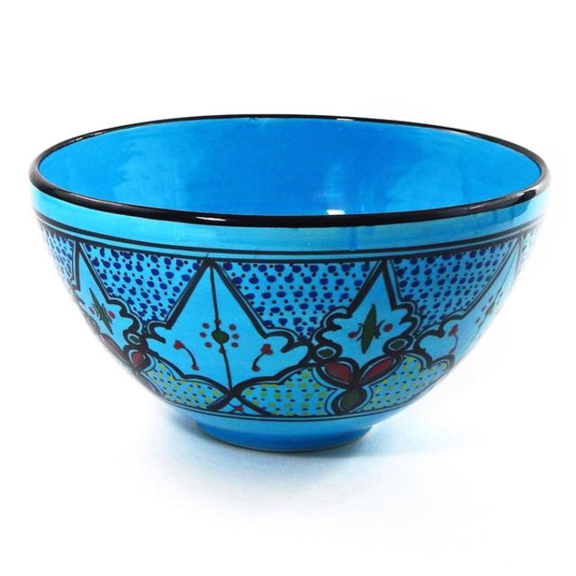 Sabrine Design 12-inch Deep Salad Bowl (Tunisia)
