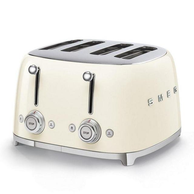 Smeg 4-Slice Toaster CREAM