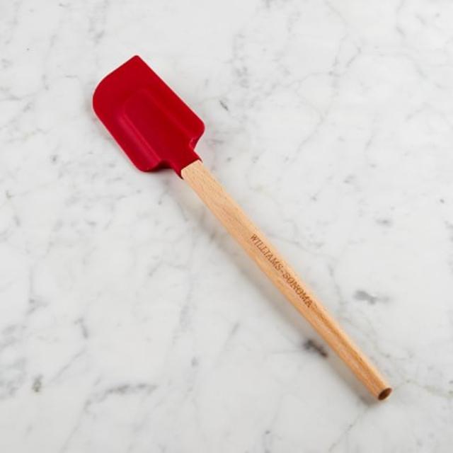 Williams-Sonoma Silicone Spatula with Classic Wood Handle