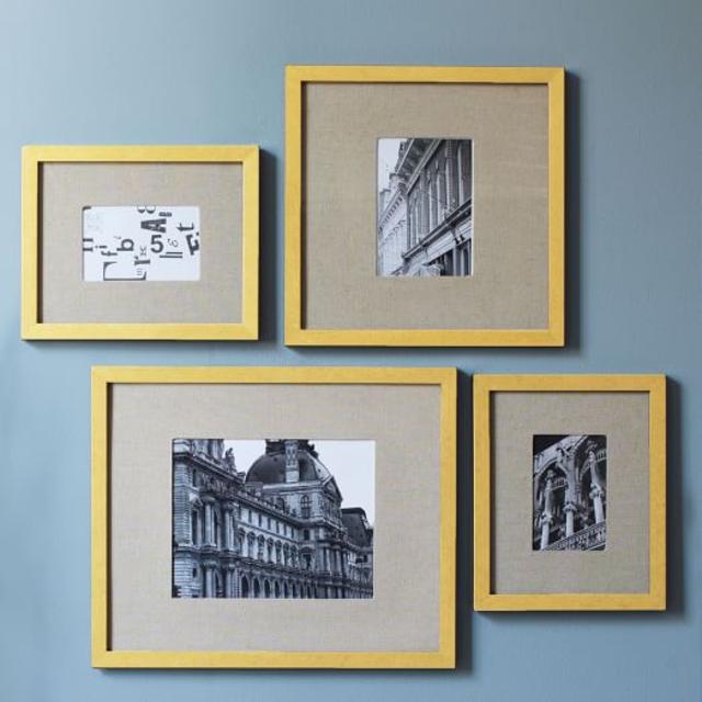 Gallery Frames - Gold Leaf - Set of 4