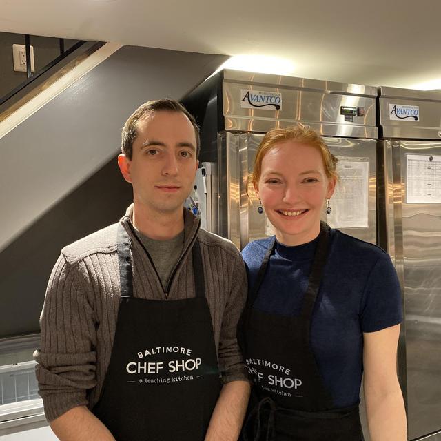 Couples Cook Class at Baltimore Chef Shop