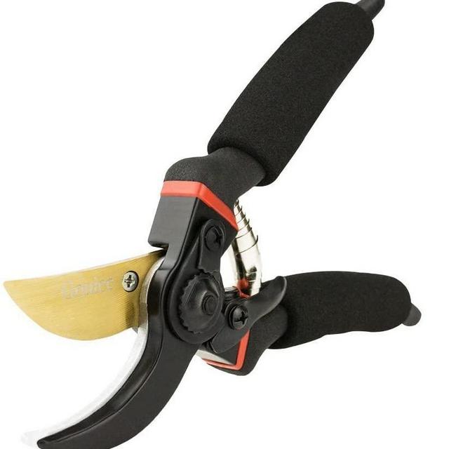 gonicc 8" Professional Premium Titanium Bypass Pruning Shears (GPPS-1003), Hand Pruners, Garden Clippers.