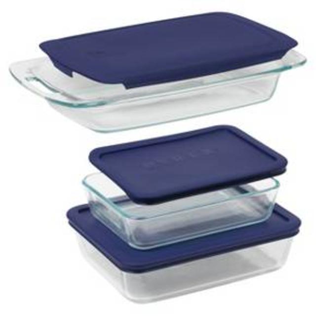 Product description page - Pyrex 6 Piece Bake N' Storage Value Pack