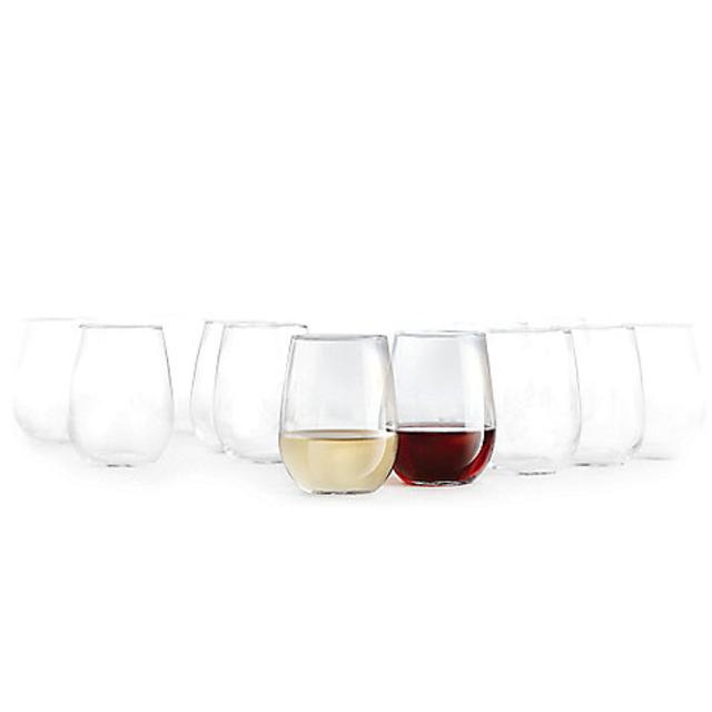 Dailyware™ 12-Piece Stemless Wine Glass Set