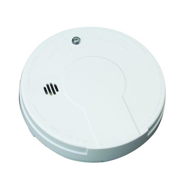 Battery Operated Ionization Smoke Alarm with Test Button