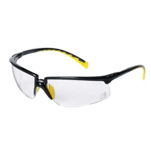 Holmes Workwear Black Frame with Clear Lenses Eye Protection