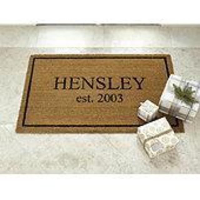 Personalized Estate Doormat