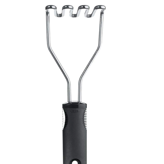 OXO Good Grips Stainless Steel Potato Masher with Cushioned Handle