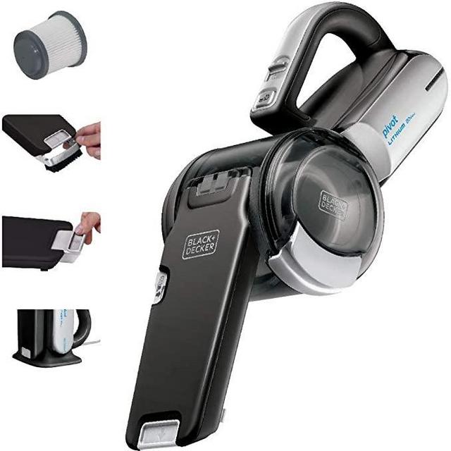 BLACK+DECKER 20V Max Handheld Vacuum, Cordless, Grey (BDH2000PL)