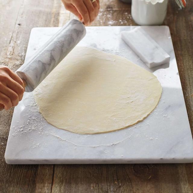 Sur La Table® White Marble Pastry Board, 16" x 20"