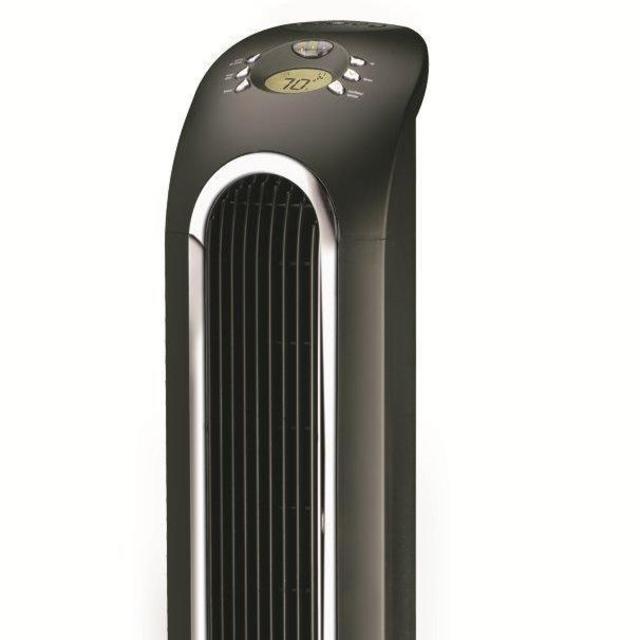 Tower Fan with Remote Control, HY-048BP, Black