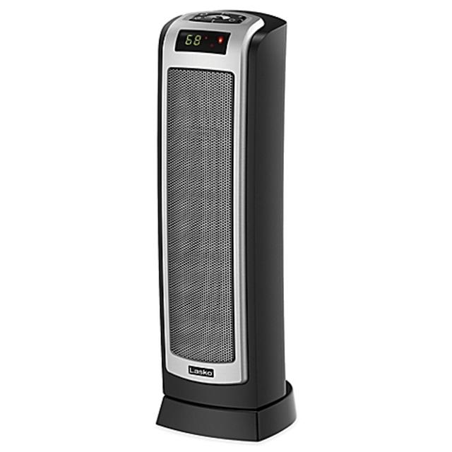 Lasko Ceramic Tower Heater with Remote Control and Oscillation