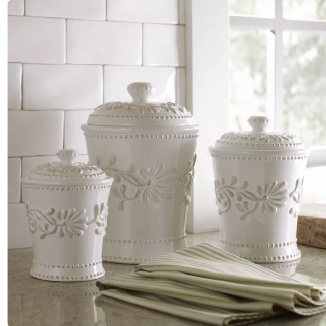 Similar Canisters & Jars Below