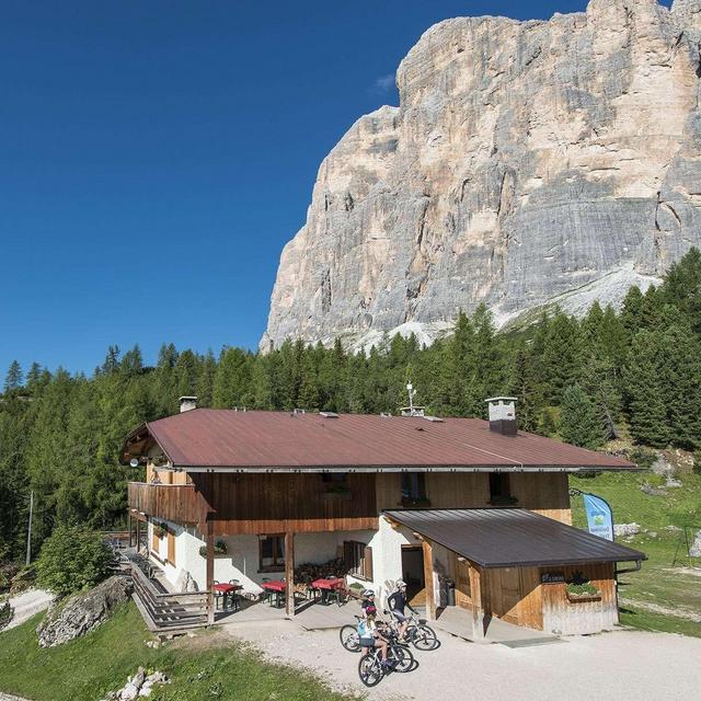 Room & board at Refugio Dibona along the Alta Via trek