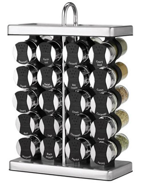 Martha Stewart Collection 21-Piece Space Saver Spice Rack Set