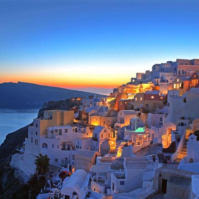 Santorini Sunset Dinner For Two