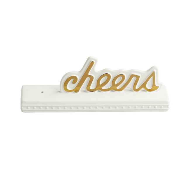Nora Fleming Cheers Sign – RETIRED