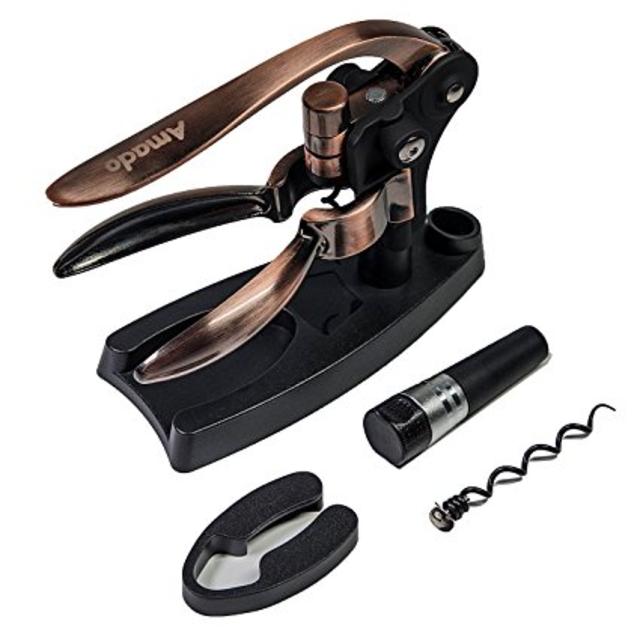 Rabbit Corkscrew, Amado Rabbit Wine Opener High Quality Stainless Steel Red Wine Bottle Opener Tool Kit
