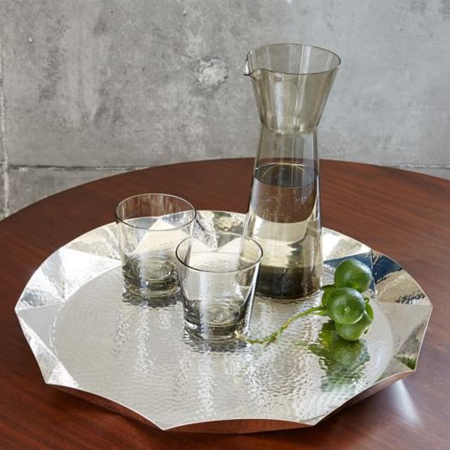 Geo Hammered Tray