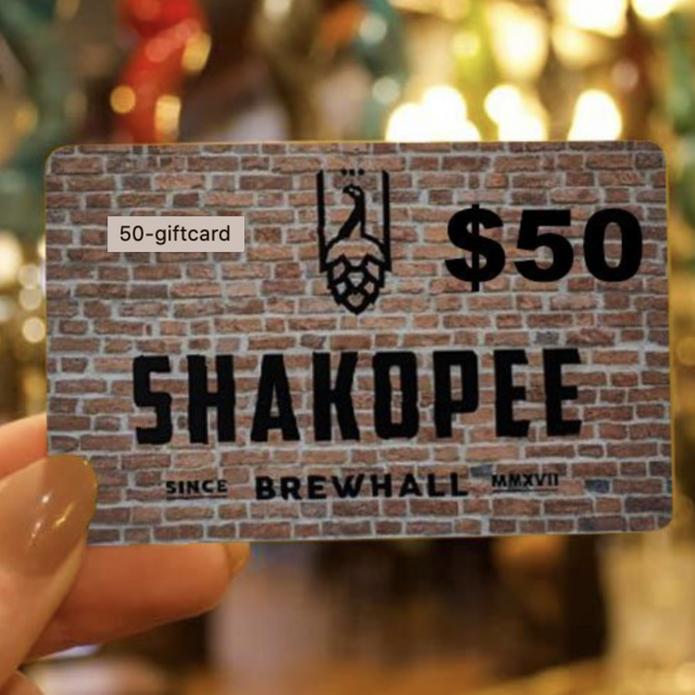 Shakopee Brewhall - $50 Gift Card
