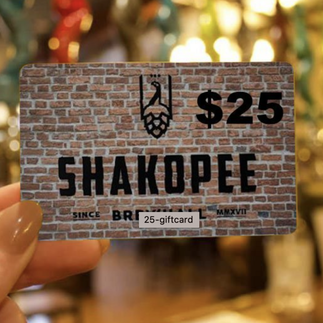 Shakopee Brewhall - $25 Gift Card