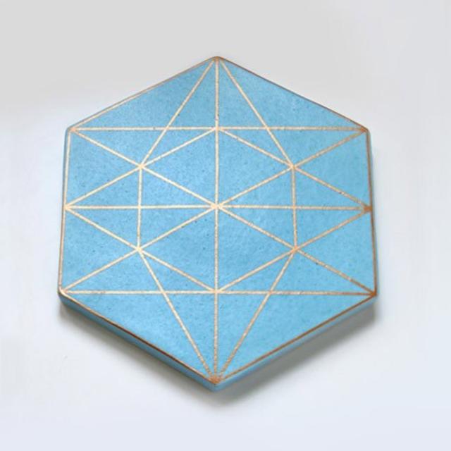 Prism Trivet - Blue