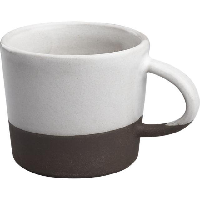black clay mug