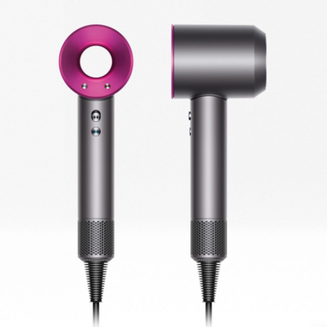 Dyson Supersonic™ hair dryer in iron/fuchsia